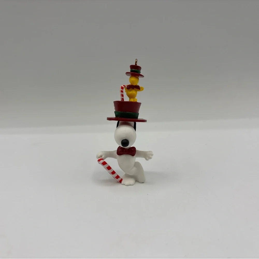 Hallmark Keepsake Ornament 1989‎ Vintage Snoopy And Woodstock Handcrafted